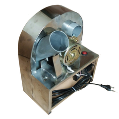 Máy thái hành tỏi, củ quả chạy điện vỏ inox siêu bền tặng 3 lưỡi phụ
