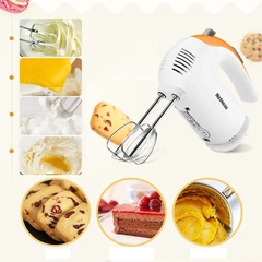 Máy đánh trứng cầm tay Netmego N38D công suất 300W kèm 3 bộ que đánh