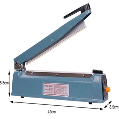 Máy hàn miệng túi vỏ thép PFS-300 không kén túi, tặng 1 bộ dây hàn nhiệt