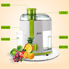 Máy ép trái cây đa năng Anmir 3in1 xay sinh tố, ép hoa quả, xay đồ khô