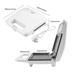 Máy nướng bánh mì SOKANY 750W đa năng nướng thịt, rán trứng, xúc xích…