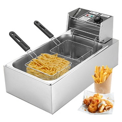 Bếp điện chiên nhúng 12L SUNNY 3000W hệ thống gia nhiệt kép nóng nhanh, sôi mạnh