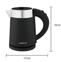 Bình đun siêu tốc, ấm siêu tốc 1200W dung tích 1l, tự ngắt điện khi sôi
