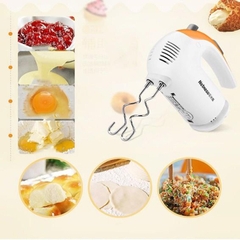Máy đánh trứng cầm tay Netmego N38D công suất 300W kèm 3 bộ que đánh