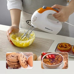 Máy đánh trứng cầm tay Netmego N38D công suất 300W kèm 3 bộ que đánh