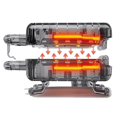 Máy nướng bánh kẹp tàn ong, làm bánh waffle khuôn vuông HAEGER 750W