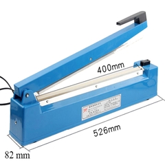 Máy hàn miệng túi dập tay PFS-400 tự ngắt an toàn, đường hàn đẹp, tặng dây hàn phụ