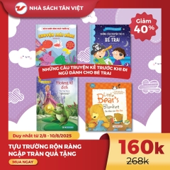 CB413 - 40% Combo: Những câu chuyện kể trước khi đi ngủ dành cho bé trai