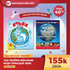CB416 - 40% Combo Atlas kì thú cho trẻ em