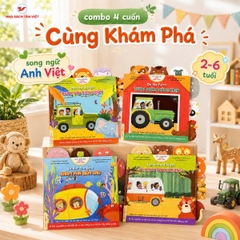 Combo 4 Cuốn: Let's Explore - Cùng Khám Phá - Sách Song Ngữ Anh - Việt  (Tái Bản)