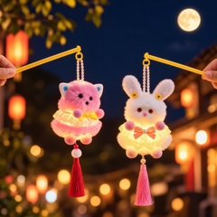 Đèn lồng trung thu hình thú bông dễ thương cho bé - Giao mẫu ngẫu nhiên