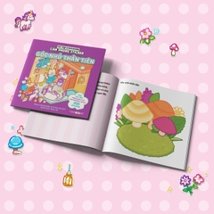Combo 4 cuốn: Vui tươi & Ngộ nghĩnh: Căn phòng Sticker - Sách dán hình dễ thương cho bé