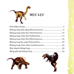 Khủng Long Chân Thú Albertosaurus (Dành Cho Trẻ 4 Tuổi)