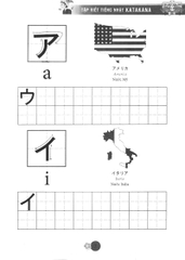 Tập viết tiếng nhật  KATAKANA