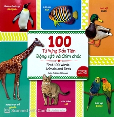 100 Từ Vựng Đầu Tiên - Động Vật Và Chim Chóc