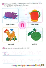 Giúp Bé Vững Bước Vào Lớp 1 - Bé Làm Quen Với Chữ Cái: Quyển 1 (4-5 Tuổi)