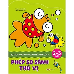 Bộ Sách Tô Màu Thông Minh Đầu Tiên Của Bé 2- 6 Tuổi