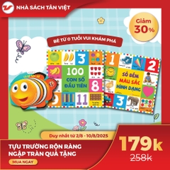 CB33 - 30% Combo Bé từ 0 tuổi vui khám phá