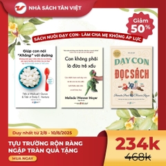 CB19 - Combo 3 cuốn Nuôi Dạy Con – Làm Cha Mẹ Không Áp Lực