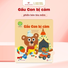 Gấu Con Tinh Nghịch - Gấu Con Bị Cảm ( Phiên Bản Bìa Mềm ) - Tân Việt Books
