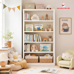 Kệ Sách Gỗ MDF 5 Tầng GP250.01 - Cao 156cm - Nhà Gọn Gàng Hơn, Trẻ Thích Đọc Sách Hơn