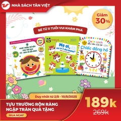 CB34 - 30% Combo - Bé từ 0 tuổi vui khám phá
