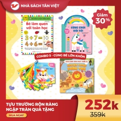 CB05 - Combo sách: Cùng bé lớn khôn