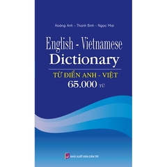 Từ Điển Anh Việt 65.000 Từ