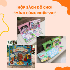 Combo Hộp Sách Đồ Chơi : 