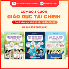 Combo 3 cuốn: Giáo dục tài chính - Lớp 10, lớp 11, lớp 12