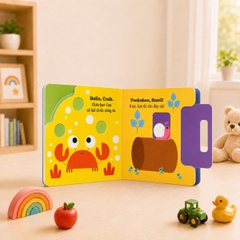 Combo 4 cuốn: Những Chuyển Động Nhỏ - Kích Thích Giác Quan - Song Ngữ Anh Việt
