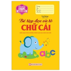 10_HTCBVL1 - Bé tập đọc và tô chữ cái