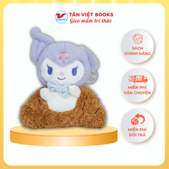 K8079_Gấu Bông NK - Kuromi bánh sừng bò 25cm