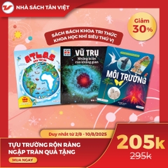CB39 - 30% Combo Bách khoa tri thức - Khoa học nhí siêu thú vị