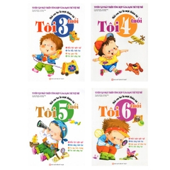 Combo 4 cuốn Mỗi Em Bé Là Một Thiên Tài (3,4,5,6) - Tái Bản 2025