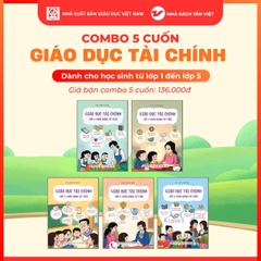Combo 5 cuốn: Giáo dục tài chính - Từ lớp 1 đến lớp 5