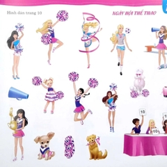 Barbie Bộ Sách Dán Hình Cuộc Sống Nhiều Niềm Vui - Tập 1 ( Tái Bản 2025 )
