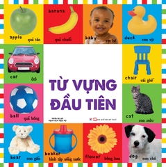 Bộ Sách Từ Vựng Đầu Đời Cho Bé - 100 Từ Vựng Đầu Tiên