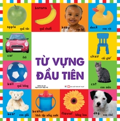 Bộ Sách Từ Vựng Đầu Đời Cho Bé - 100 Từ Vựng Đầu Tiên