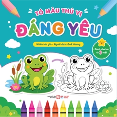 Tô Màu Thú Vị - Đáng Yêu | Sách Tô Màu Cho Trẻ Từ 3 Tuổi