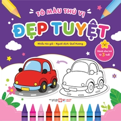 Tô Màu Thú Vị - Đẹp Tuyệt | Sách Tô Màu Cho Trẻ Từ 3 Tuổi