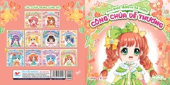 Công Chúa Dễ Thương - Sách Bóc Dán Và Tô Màu