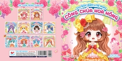 Công Chúa Hoa Hồng - Sách Bóc Dán Và Tô Màu