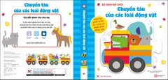 Combo 2 cuốn Bộ Sách Đồ Chơi : Chuyến xe buýt sắc màu và Chuyến tàu của các loài động vật