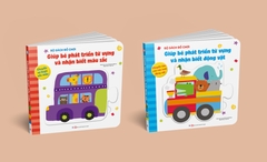 Combo 2 cuốn Bộ Sách Đồ Chơi : Chuyến xe buýt sắc màu và Chuyến tàu của các loài động vật