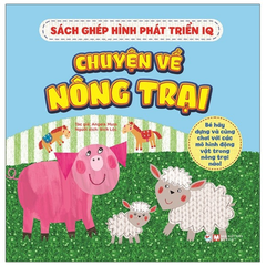 Combo 3 cuốn Ghép hình phát triển IQ: Chuyện rừng xanh, Chuyện về đại dương, Chuyện về nông trại