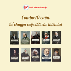 Combo 10 cuốn về các vĩ nhân thế giới: Robert Koch,Victor Hugo,Beethoven,Andersen,Thomas Edison,Lev Tolstoy,Alfred Nobel,Leonardo Davinci,Marie Curie,Albert Einstein