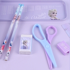 Bộ Dụng Cụ Học Tập Disney Frozen - 7 Chi Tiết - Dành Cho Học Sinh Tiểu Học - DM0011F