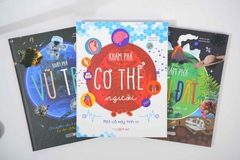 Combo 3 cuốn Khám phá: Khám phá vũ trụ, Khám phá Trái đất, Khám phá cơ thể người - Sách bách khoa tri thức cho trẻ