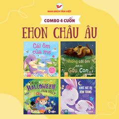 Combo 4 cuốn Ehon châu Âu - 2025